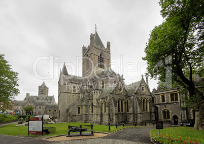 The Cathedral of the Holy Trinity, Christ Church in Dublin, Ireland