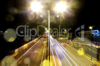 Traffic in the city background Traffic in the city background