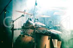 Drum on stage