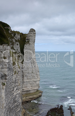 Kreideküste bei Etretat, Normandie