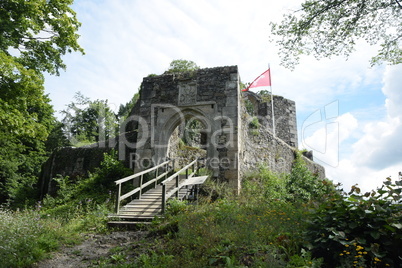 Burgruine Hohenberneck im Fichtelgebirge