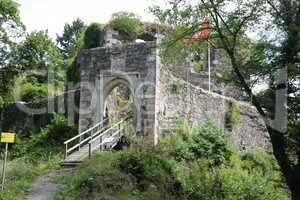 Burgruine Hohenberneck im Fichtelgebirge