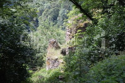 Burgruine Hohenberneck im Fichtelgebirge