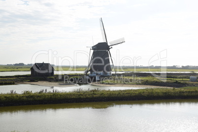 Windmühle 'De Moll - Oost' auf Texel