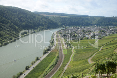 Mosel bei Winningen