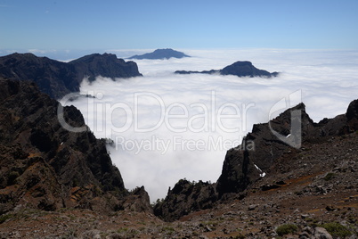 caldera de taburiente, La Palma