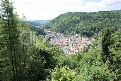 Bad Berneck im Fichtelgebirge