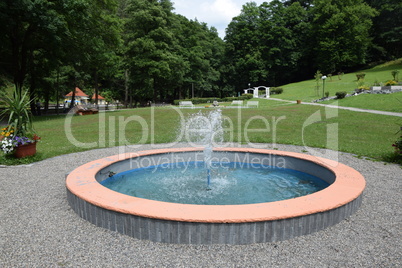 Brunnen im Kurpark Bad Berneck