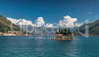 Island of Saint George in Montenegro