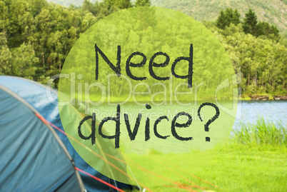 Lake Camping, Text Need Advice, Beautiful Nature