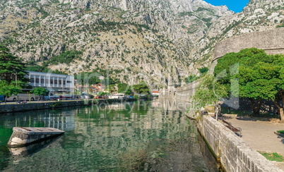 Bastion Riva in Kotor Old Town, Montenegro