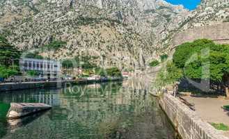 Bastion Riva in Kotor Old Town, Montenegro
