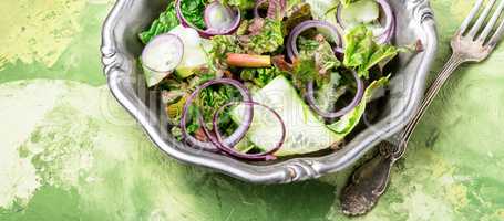 Spring vegetable salad