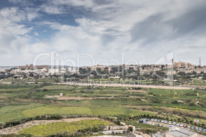 Mdina - View over Malta