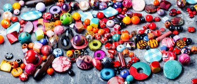 Beads or colorful beads