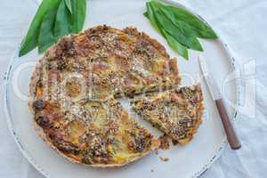 Bärlauch Quiche