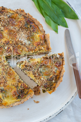 Bärlauch Quiche