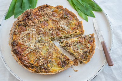 Bärlauch Quiche