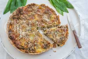 Bärlauch Quiche