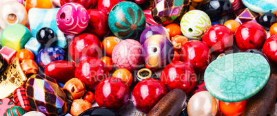 Beads or colorful beads
