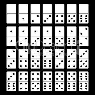 Illustration of domino set