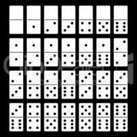 Illustration of domino set