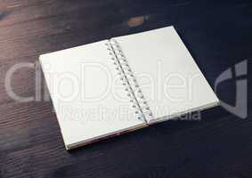 Blank notebook template