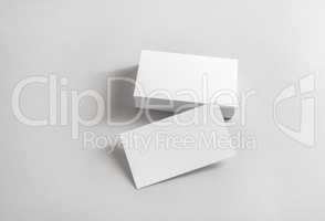 Blank business cards