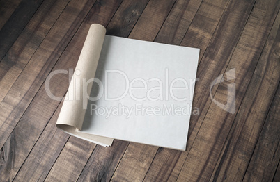 Blank brochure template