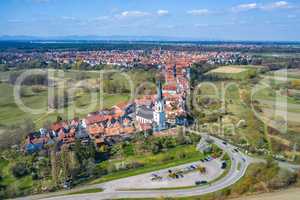 historic old town of the village Jockgrim in Germany