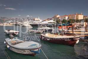 Boats and Yachts in Budva, Montenegro