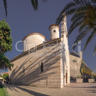 St. Johns Church in Budva, Montenegro