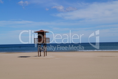 Turm am Strand