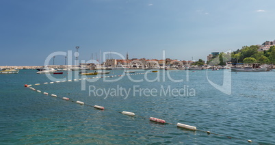 Boat trip along the coast of Budva in Montenegro