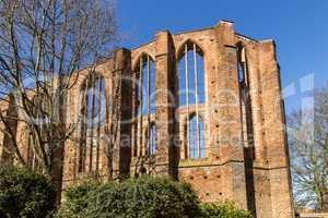 Ruine, Johanniskloster, Stralsund, Deutschland, Germany