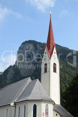 Kirche in Au, Bregenzerwald