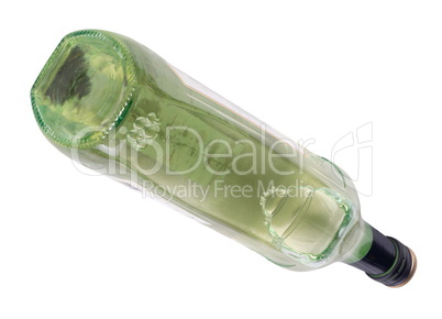 Wine Glasses bottle Isolated