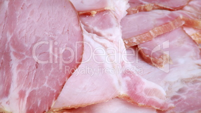 ham meat as food background