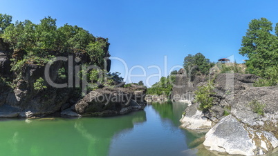 Venetikos river in Greece