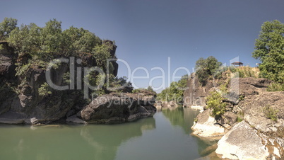 Venetikos river in Greece