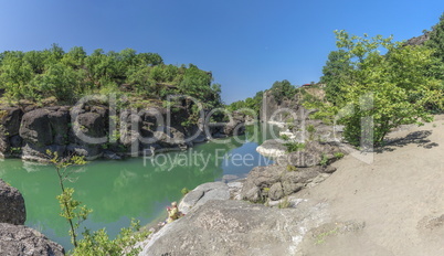 Venetikos river in Greece