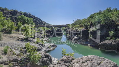 Venetikos river in Greece