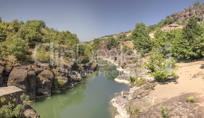 Venetikos river in Greece