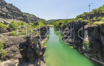 Venetikos river in Greece