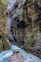 Hiking the Partnach Gorge in Garmisch-Partenkirchen, Bavaria, Germany