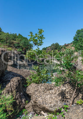 Cliffs of the Venetikos River, Greece