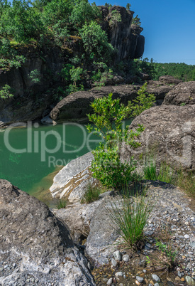 Cliffs of the Venetikos River, Greece