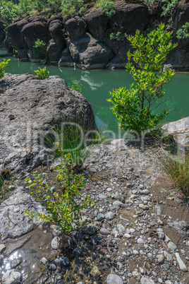 Cliffs of the Venetikos River, Greece