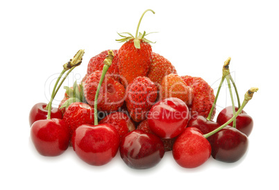 Strawberries and Cherries