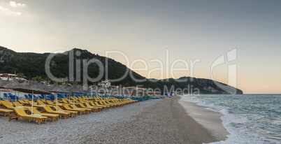 Summer morning in Dhermi, Albania